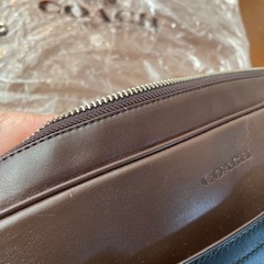 新品 レア品COACH ビジネスバッグ ショルダー 2way オールレザー ロゴの画像