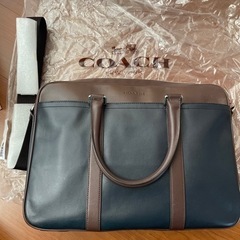 新品 レア品COACH ビジネスバッグ ショルダー 2way オ...