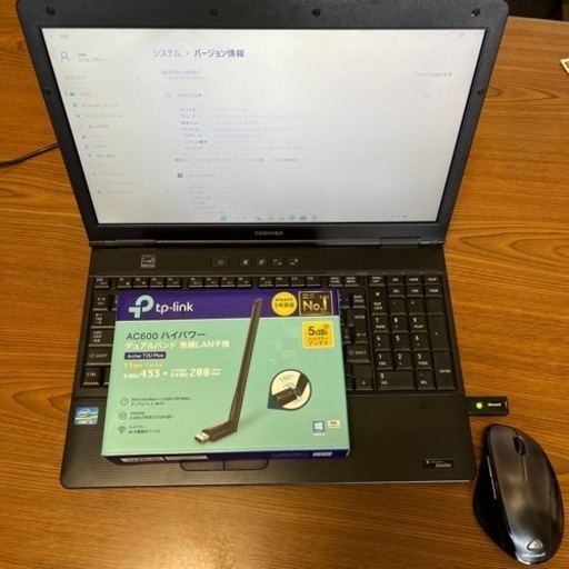 東芝パソコン CPU換装i3▶︎i7 ssd