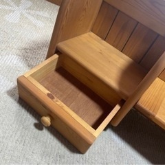 カントリー調 学習机の上棚のみ  本棚①の画像