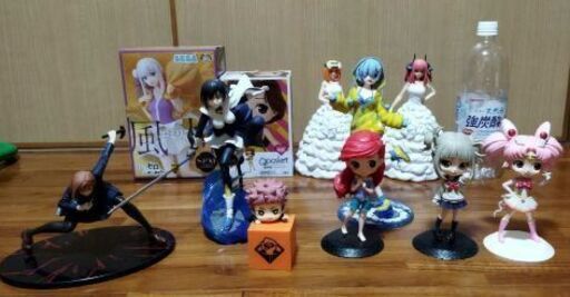 美少女フィギュアQposket Disney、5等分の花嫁、呪術廻戦、釘崎野薔薇くぎさきのばら虎杖悠仁いたどりゆうじ、セーラームーン、まとめ売り