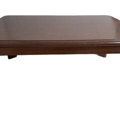 Iwatani(イワタニ)の家具調コタツ ダイニングこたつ　105×75㎝×高さ41㎝の画像