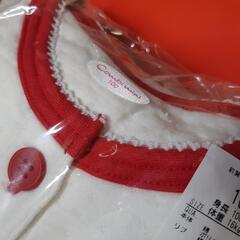 Combi mini 100㌢ 前開きあったかパジャマ ※難ありの画像