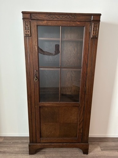 アンティーク家具　収納棚