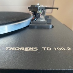 THORENS TD 190-2 トーレンス レコードプレーヤーの画像