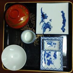 お膳立てお椀セットの画像