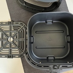 【値下げ】COSORI ノンフライヤー 4.7L  グレー　美品（CAF-L501-KJP）の画像