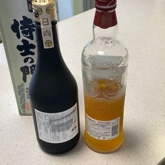 侍士の門　芋焼酎　デュワーズ　ウイスキーの画像