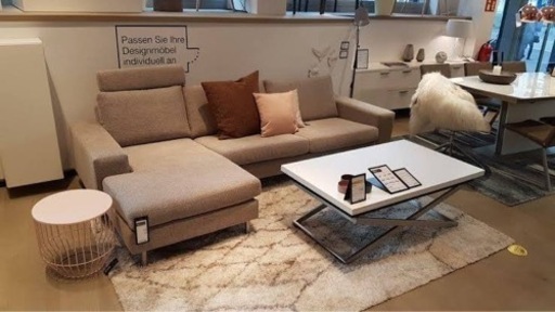 Boconcept ラグ safi 定価1900ドル 約28万円 ホワイト シャギーラグ