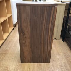 ★ジモティ割あり★ 無印良品 収納ボックス ダークブラウン H83×W44×D44 クリーニング済み KJ3260の画像