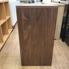 ★ジモティ割あり★ 無印良品 収納ボックス ダークブラウン H83×W44×D44 クリーニング済み KJ3260の画像