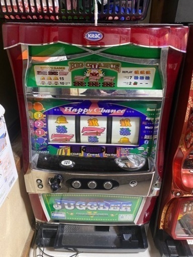 ☆実機☆スロット台 ハッピージャグラー 不要機付き