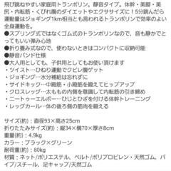 B-SANTEダイエットステップ　トランポリンの画像