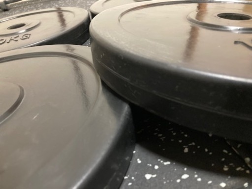 ダンノ(DANNO) ラバープレート 10kg 穴径29mm 4枚セット