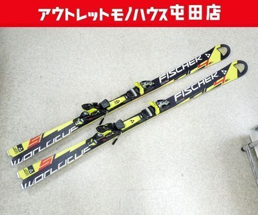 FISCHER 160cm カービングスキー RC4 W.C. SC PRO RACETRACK 2014年モデル 調整ビンディング付き板 フィッシャー ☆ 札幌市 北区 屯田