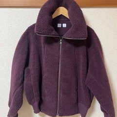 Uniqlo U ボアフリースブルゾン　XL ユニクロ　413358
