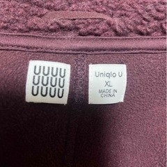 Uniqlo U ボアフリースブルゾン　XL ユニクロ　413358の画像