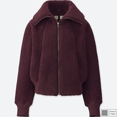 Uniqlo U ボアフリースブルゾン　XL ユニクロ　413358の画像
