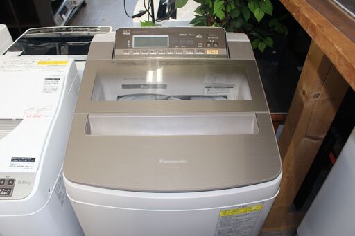 ★特別価格 10㎏乾燥機能付き★ Panasonic パナソニック 縦型洗濯乾燥機(NA-FW100S5) 17年製 洗濯10㎏/乾燥5㎏ 販売！★大田区配送・品川区 設置無料★店頭取引歓迎！