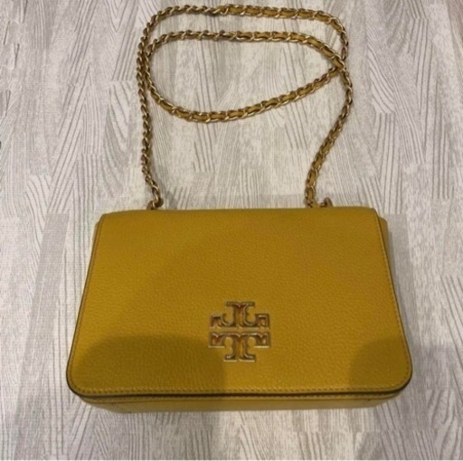 TORY BURCH ショルダーバックイエロー　美品