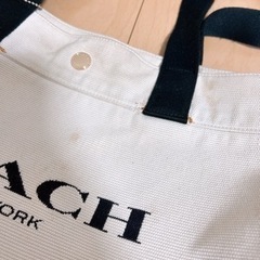 COACH キャンバストートバッグの画像