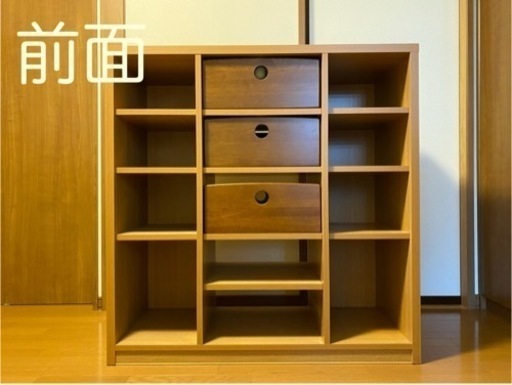 【値下げ】部屋の間仕切りとしても使用できる収納棚
