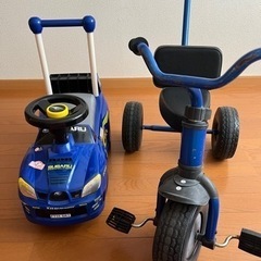 (決まりました)三輪車、室内用車の乗り物