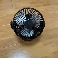 扇風機　充電式　クリップ付き