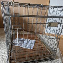 【中古】犬用 折りたたみケージ【取引終了】の画像