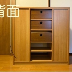 【値下げ】部屋の間仕切りとしても使用できる収納棚の画像