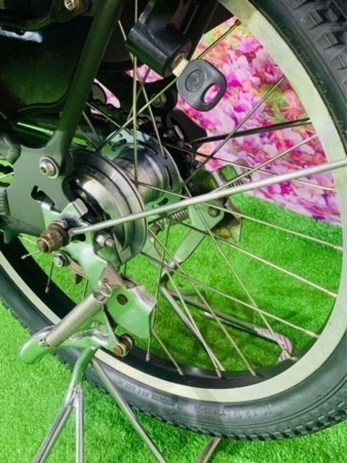 ❹5719子供乗せ電動アシスト自転車YAMAHA 20インチ良好バッテリー