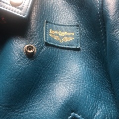 ルイスレザー　サイクロン　ヴィンテージターコイズ40の画像