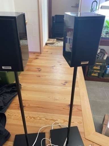ONKYOスピーカーとスタンド、コード
