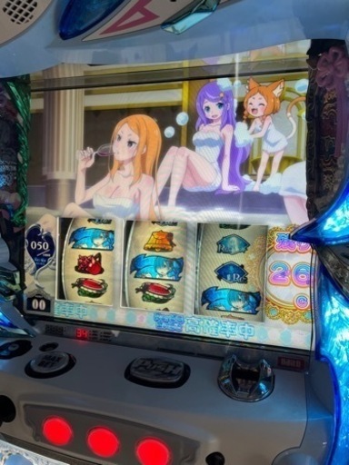 人気のレムパネル!! パチスロ実機 家庭用 コインレス仕様 Re:ゼロから始める異世界生活 リゼロ 6号機 設定キー、ドアキー付き