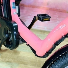 ❸5734子供乗せ電動アシスト自転車YAMAHA 20インチ良好バッテリーの画像