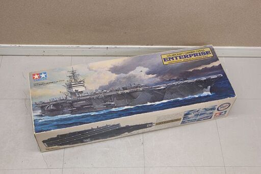 タミヤ TAMIYA Item.No78007 1/350 アメリカ海軍原子力航空母艦 CVN-65エンタープライズ 未組立 プラモデル 模型 艦船 (P1679khxY)