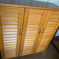 【済】靴箱　収納家具　シューズボックス