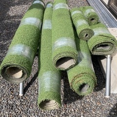 単管パイプ5m×6  人工芝おまけでの画像