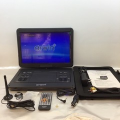 ARWIN  14.1インチ ポータブルDVDプレーヤー  APDー141F  中古品 の画像
