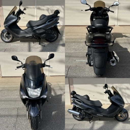 ☆マジェスティ125.低燃費FIモデル☆前後タイヤほぼ新品^_^プラグ・グリップ・オイルなど交換済みで快調です☆125cc原付二種スクーター☆