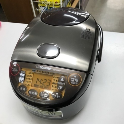 K2310-574 象印　IH炊飯ジャー　NW-VH10  ５合　動作確認済　2021年製　傷、汚れあり