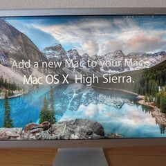 Apple Cinema HD ディスプレイ 23インチ　訳ありでの画像