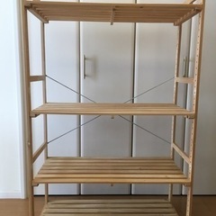 ウッドシェルフ（取りに来ていただける方）（ニトリ　モック9040...