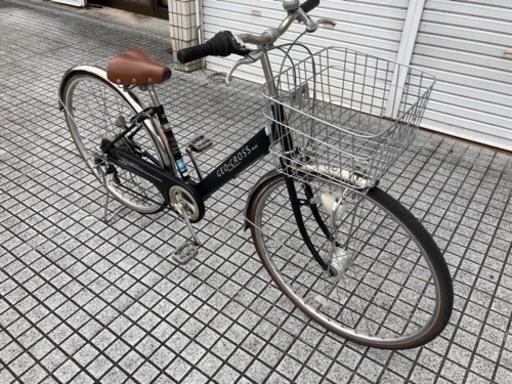 中古自転車】美品❗️27インチ6段変速 LEDオートライト付 若林自転車