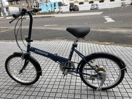 【20インチ折りたたみ】美品❗️6段変速付　使用少ない❗️若林自転車　浜大津店　SALE中❗️