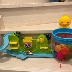 【取引先決定】お風呂　おもちゃ　トーマス　ボール入れ