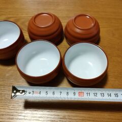 湯呑み(赤茶)の画像