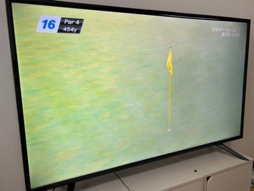 決まりました！テレビ50インチ　4K HDR対応2021年度製⭐︎