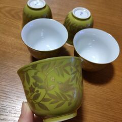 湯呑み(黄緑)