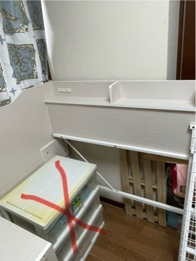 にゆ様専用　美品　システムベッド　ニトリ　10月いっぱいまで